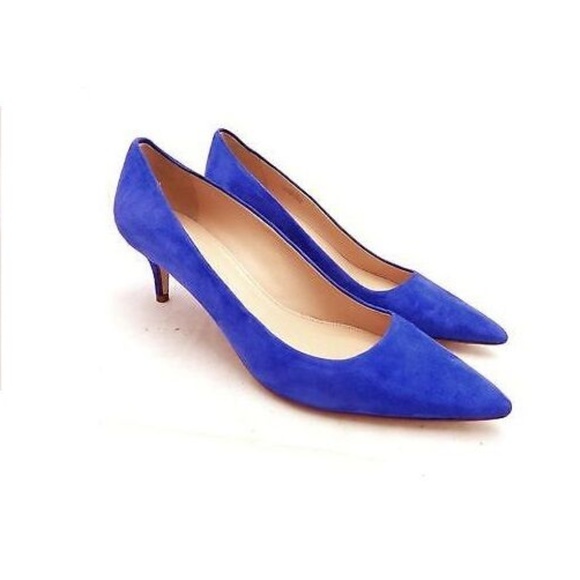 JCREW bulci suede kitten heels - Picture 1 of 3